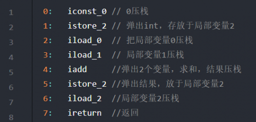 Java虛擬機(jī)棧如何進(jìn)行方法計算的3